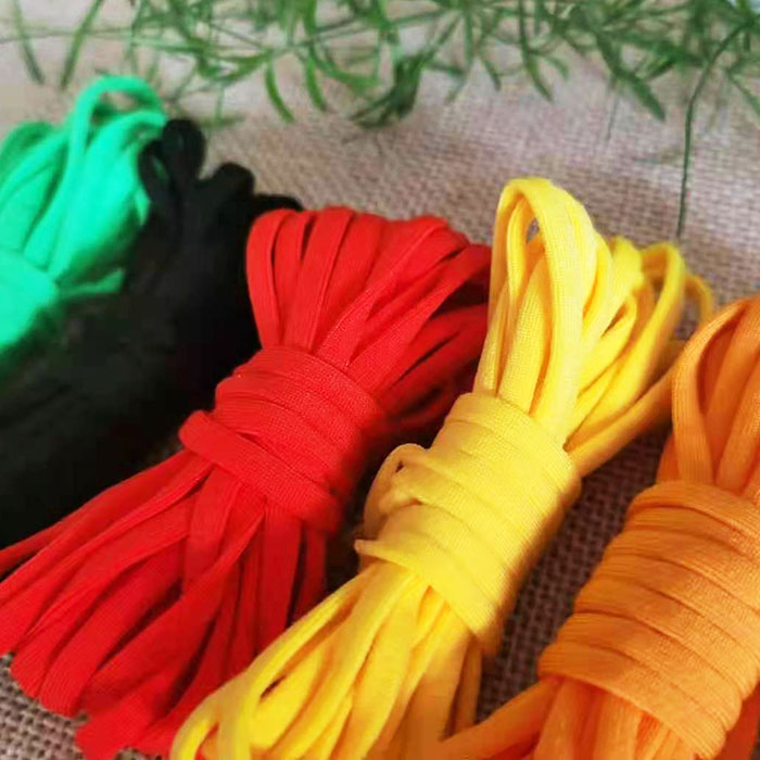 hollow structure of face mask elastic rope